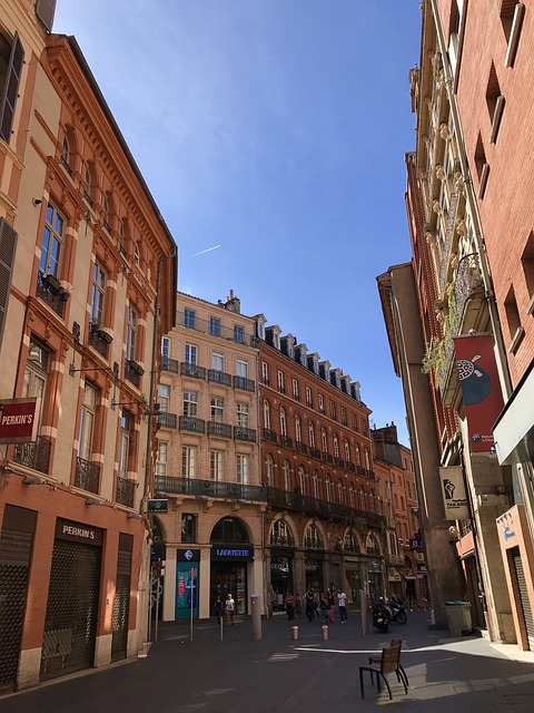 Photo d'une rue de Toulouse